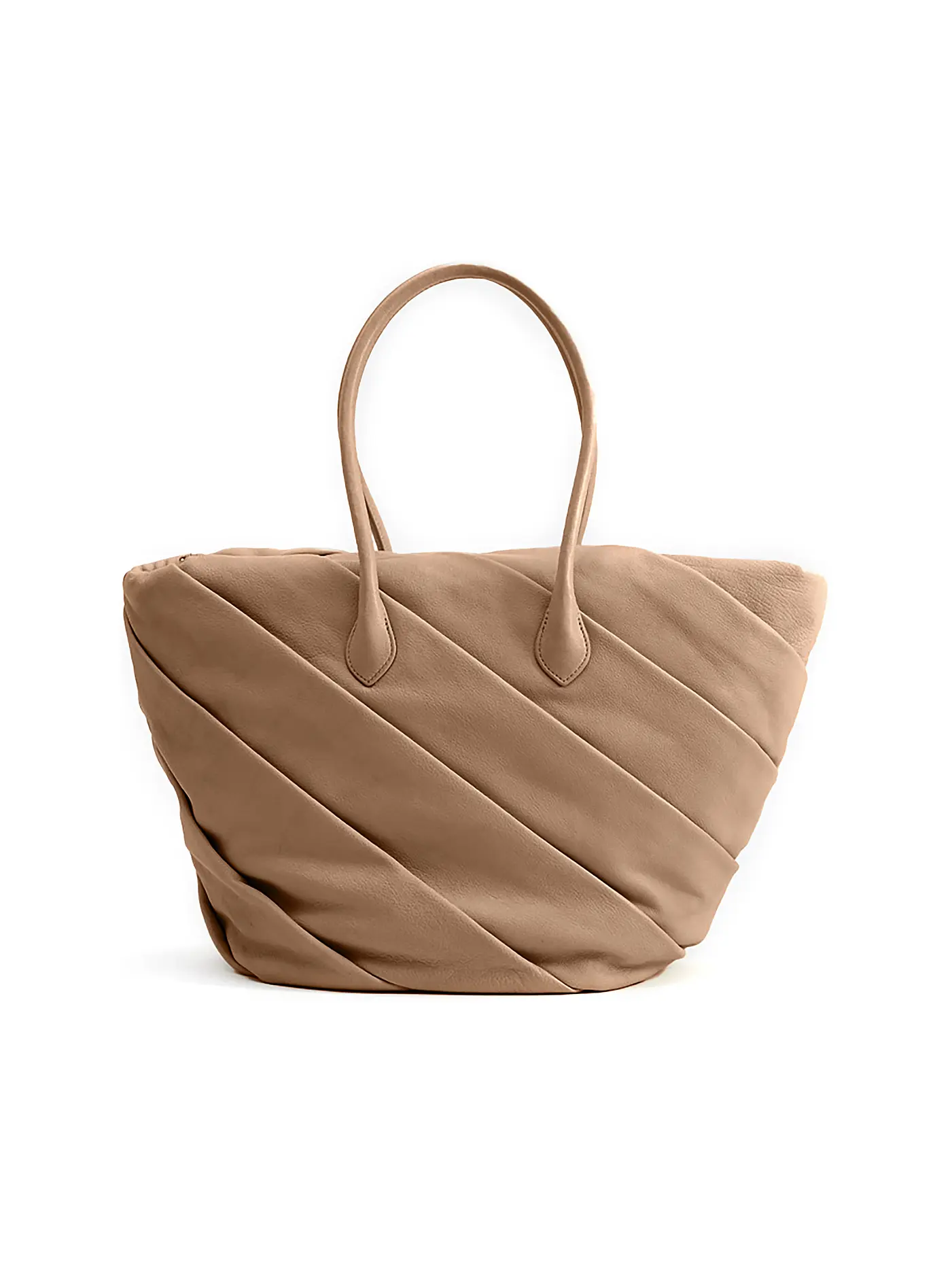 LES VISIONNAIRES | Ledertasche - Shopper Noa | camel